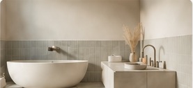 Epping bathroom and trim finish